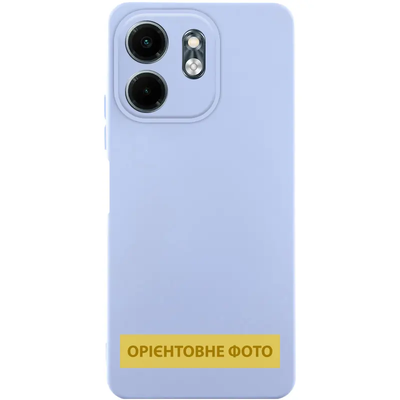 Redmi 15 Чохол TPU GETMAN Liquid Silk Full Camera для Xiaomi Redmi 15 (Global) (Бузковий / Light purple) 00082477 Чехол