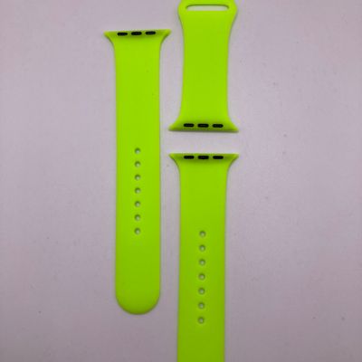 Ремінець Apple Watch Sport Band 42/44/45/49 mm (S/M & M/L) 3pcs (lime green) 6702 6702 Китай