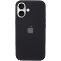 Чохол Silicone Case Full Camera Protective (AA) для Apple iPhone 16 (6.1) (Чорний / Black) 00072975 Чехол