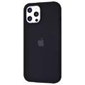 Чохол Silicone Case Full iPhone 12 Pro Max (black) 47785