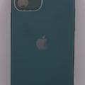 Чохол Iphone 12 Glass Logo Full with Frame light green Китай