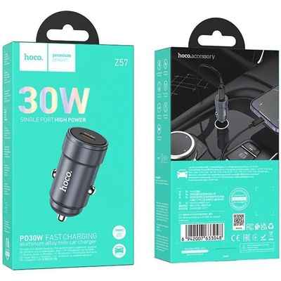АЗП  Z57 Glorious PD30W (1USB-C) (Metal gray) 73943 Hoco