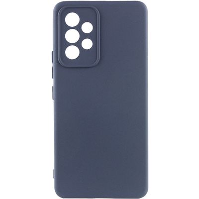 Чохол Silicone Cover Lakshmi Full Camera (A) для Samsung Galaxy A33 5G (Синій / Midnight Blue) 54560 54560 Чехол