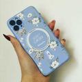 TPU+PC чехол Secret Garden with MagSafe для Apple iPhone 12 Pro (6.1) (Lilac) 58013 58013* 58013 Чехол