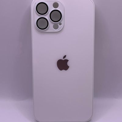 Чохол TPU+Glass Sapphire matte case для Apple iPhone 13 Pro Max (6.7) (Pearly White) 55855 55855* 55855 Чехол