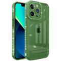 Чохол TPU Starfall Clear для Apple iPhone 13 Pro (6.1) (Зелений) 64912 64912* Чехол
