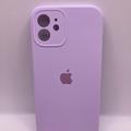 Чохол Silicone Case Full Camera Protective (AA) для Apple iPhone 12 (6.1) (Бузковий / Lilac) 00042250 Чехол
