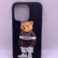 Чохол Bears & Kaws Matt Case (Nprint) iPhone 14 Pro (bear fendi) 40091 Китай