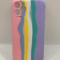 11 pro Накладка Rainbow Silicone Case IPhone 11 Pro 2019 5.8 (5) 26333 26333 26333 26333 Чехол