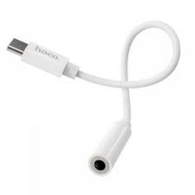 Audio Converter  LS30 Type-C male to 3.5mm female (Білий) 26326 Hoco