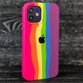 Накладка Rainbow Silicone Case IPhone 11 Pro Max 2019 6.5 (5) 26334 Чехол