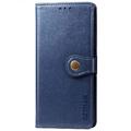 Шкіряний чохол книжка GETMAN Gallant (PU) для Samsung Galaxy A15 4G/5G / M15 5G (Синій) 69258 69258 Чехол