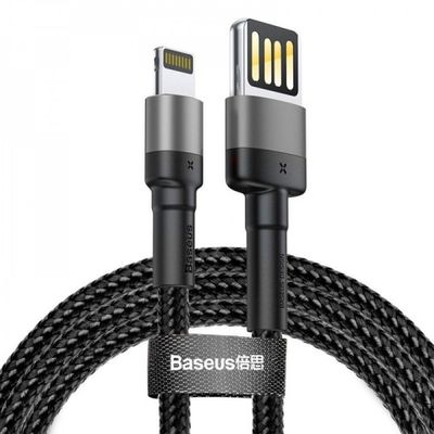 Дата кабель  Cafule Lightning Cable Special Edition 1.5A (2m) (CALKLF-H) (Серый) 31902 31902 Baseus