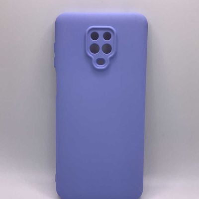 Чохол Silicone Cover Lakshmi Full Camera (A) для Xiaomi Redmi Note 9s / Note 9 Pro / Note 9 Pro Max (Бузковий / Dasheen) 54546 Чехол