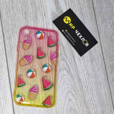 Чохол IPhone  Xr Wave  Sweet /Acid watermelon 71225 Чехол