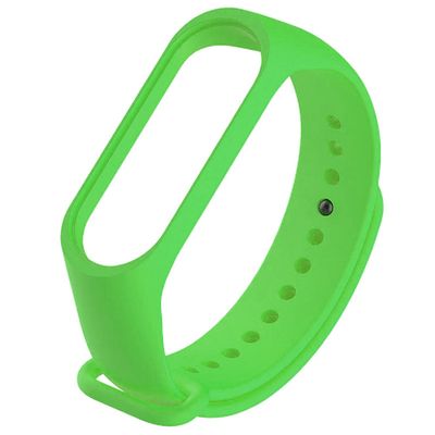 Силіконовий ремінець для Xiaomi Mi Band 7 (Зелений / Green) 54947
