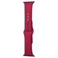 Силіконовий ремінець для Apple Watch Sport Band 38 / 40 / 41 (S/M & M/L) 3pcs (Бордовий / Maroon) 32192 32192 Китай