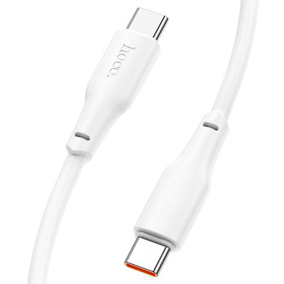 Кабель HOCO Type-C to Type-C Force fast charging data cable X93 |2m, 100W| (white) 000009430 Hoco