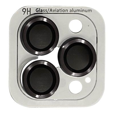Захисне скло Metal Classic на камеру (в упак.) для Apple iPhone 13 Pro / 13 Pro Max (Срібний / Silver) 51798 Китай