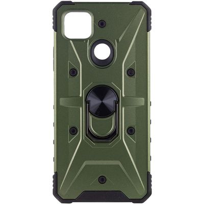 Ударостійкий чохол Pathfinder Ring для Xiaomi Redmi 9C / 10A (Зелений / Army Green) 57420 57420* Чехол
