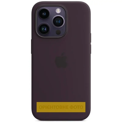 Чохол Silicone Case Full Protective (AA) для Apple iPhone 17 Pro (6.3) (Фіолетовий / Elderberry) 00081610 Чехол