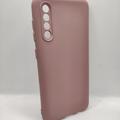 Чохол TPU GETMAN Liquid Silk Full Camera для Samsung Galaxy A50 (A505F) / A50s / A30s (Рожевий / Pink Sand) 73791 Чехол