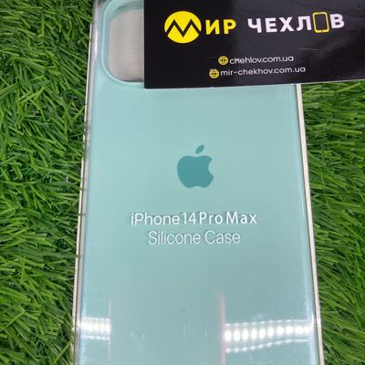 Silicone Case Full Protective (AA) для Apple iPhone 14 Pro Max (6.7) (Бирюзовый / Turquoise) 55731 55731* 55731 Чехол