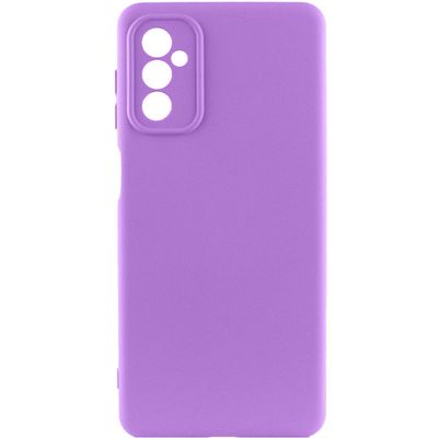 Чохол Silicone Cover Lakshmi Full Camera (A) для Samsung Galaxy A14 4G/5G (Фіолетовий / Purple) Чехол