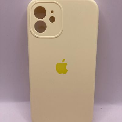 Чохол Silicone Case Full Camera Protective (AA) для Apple iPhone 12 (6.1) (Жовтий / Mellow Yellow) 42250 42250* 42250 Чехол