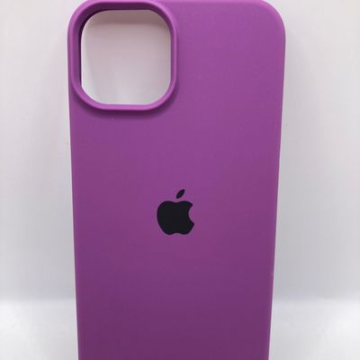 Чохол Silicone Case Full Protective (AA) для Apple iPhone 14 (6.1) (Фіолетовий / Grape) 55728 55728* Чехол
