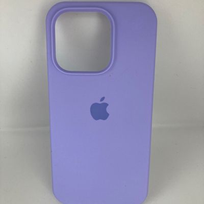 Чохол Silicone Case Full Protective (AA) для Apple iPhone 15 Pro (6.1) (Бузковий / Dasheen) 65419 65419* Чехол