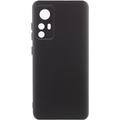 Чохол Silicone Cover Lakshmi Full Camera (A) для Xiaomi 12T / 12T Pro (Чорний / Black) 59085 Чехол