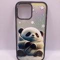 Чохол WAVE Snowy animals Matte Gradient (Nprint) iPhone 13 Pro Max (panda (black)) 1321 1321* 1321 Чехол