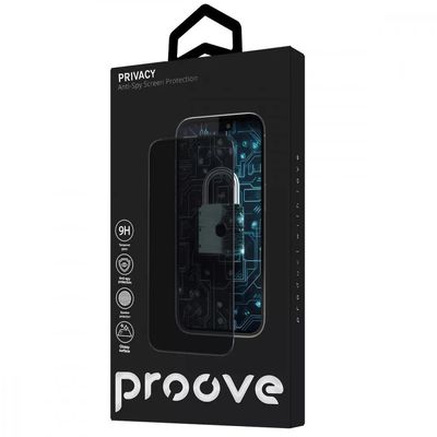 Захисне скло  Privacy iPhone 17 Pro (black) 63917 Proove