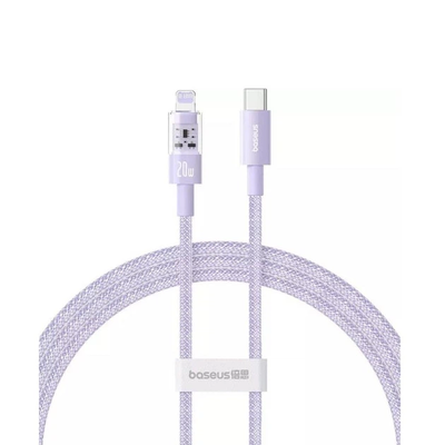 Кабель  Gem Fast-Charging Type-C to Lightning 20W 1m (purple) 59407 Baseus