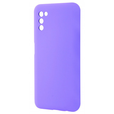 Чохол WAVE Full Silicone Cover Samsung Galaxy A03s (A037F) (light purple) 33718 Чехол