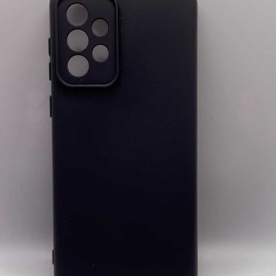 Чохол Silicone Cover Lakshmi Full Camera (A) для Samsung Galaxy A73 5G (Чорний / Black) 54562 54562 Чехол