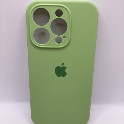 Чохол Silicone Case Full Camera Protective (AA) для Apple iPhone 15 Pro (6.1) (Мятний / Mint) 66392 66392* 66392 Чехол