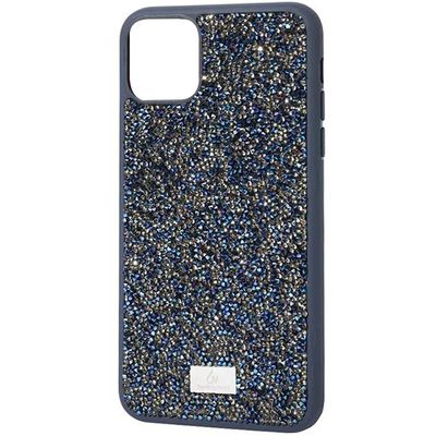 TPU чехол Bling World Rock Diamond для Apple iPhone 13 (6.1) (Синий) 57518 57518* Чехол