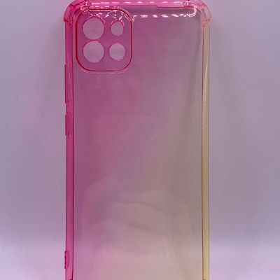 Чохол Samsung A03 WAVE Shine Case pink/yellow Китай