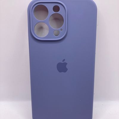 Чохол Silicone Case Full Camera Protective (AA) для Apple iPhone 14 Pro Max (6.7) (Сірий / Lavender Gray) 57053 57053* 57053 Чехол