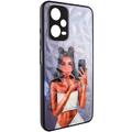 TPU+PC чохол Prisma Ladies для Xiaomi Redmi Note 12 4G (Black in White) 63732 Чехол