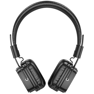 Навушники HOCO Earl BT headphones W56 |BT5.4, AUX, USB-C, 28h| (black) black 000011056 Hoco