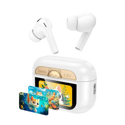 Бездротові навушники  EW88 Rampino ANC/touch screen (Білий) 60257 Hoco