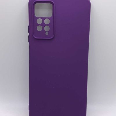 Чохол Silicone Cover Lakshmi Full Camera (A) для Xiaomi Redmi Note 11 Pro 4G/5G / 12 Pro 4G (Фіолетовий / Purple) 54563 Чехол