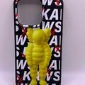 Чохол Bears & Kaws Matt Case (Nprint) iPhone 14 Pro (kaws yellow) 40091 40091* 40091 Китай