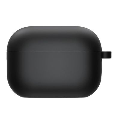 Силіконовий футляр з мікрофіброю для навушників Airpods Pro 2 / Pro (Чорний / Black) 00057648 Чохли на навушники