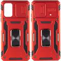 Ударостійкий чохол Camshield Army Ring для Xiaomi Poco X5 5G / Note 12 5G (Червоний / Red) 64647 Чехол