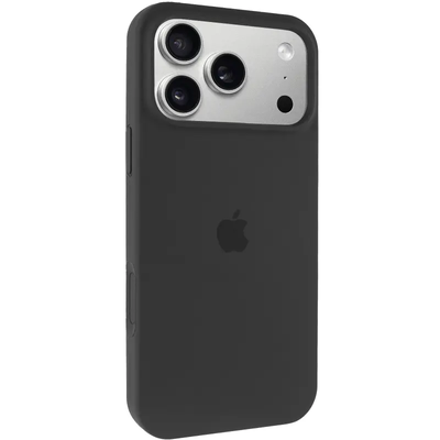 Чохол Silicone Case Full Protective (AA) для Apple iPhone 17 Pro Max (6.9) (Чорний / Black) 00081611 Чехол