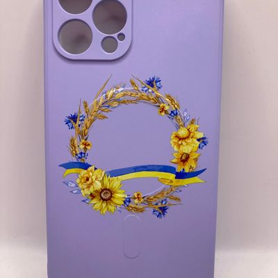 Чохол WAVE Ukraine Edition Case with MagSafe iPhone 12 Pro Max (wreath ukraine) 36777 36777* Чехол
